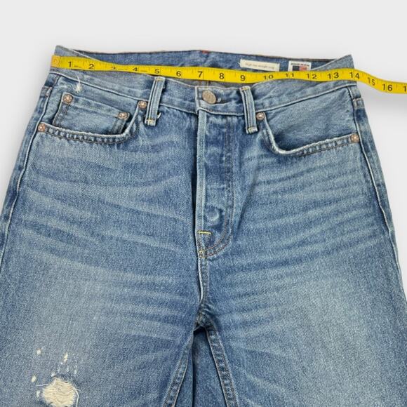 NOEND Denim High-Rise Straight Crop Jeans Size 26 - Picture 10 of 12